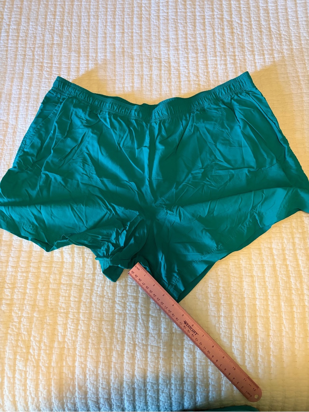 Columbia Teal Athletic Running Shorts